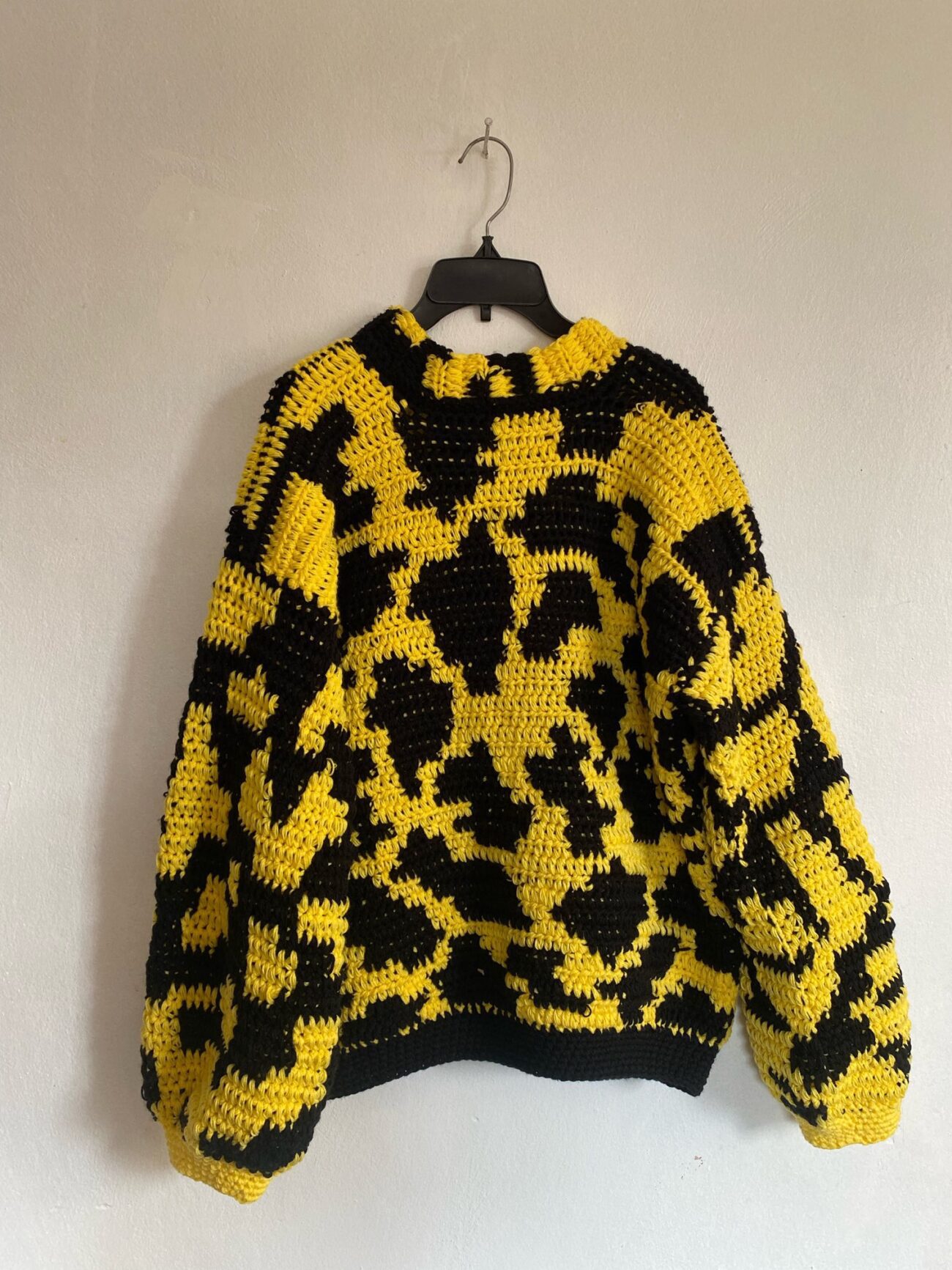 Two toned Tapestry sweater