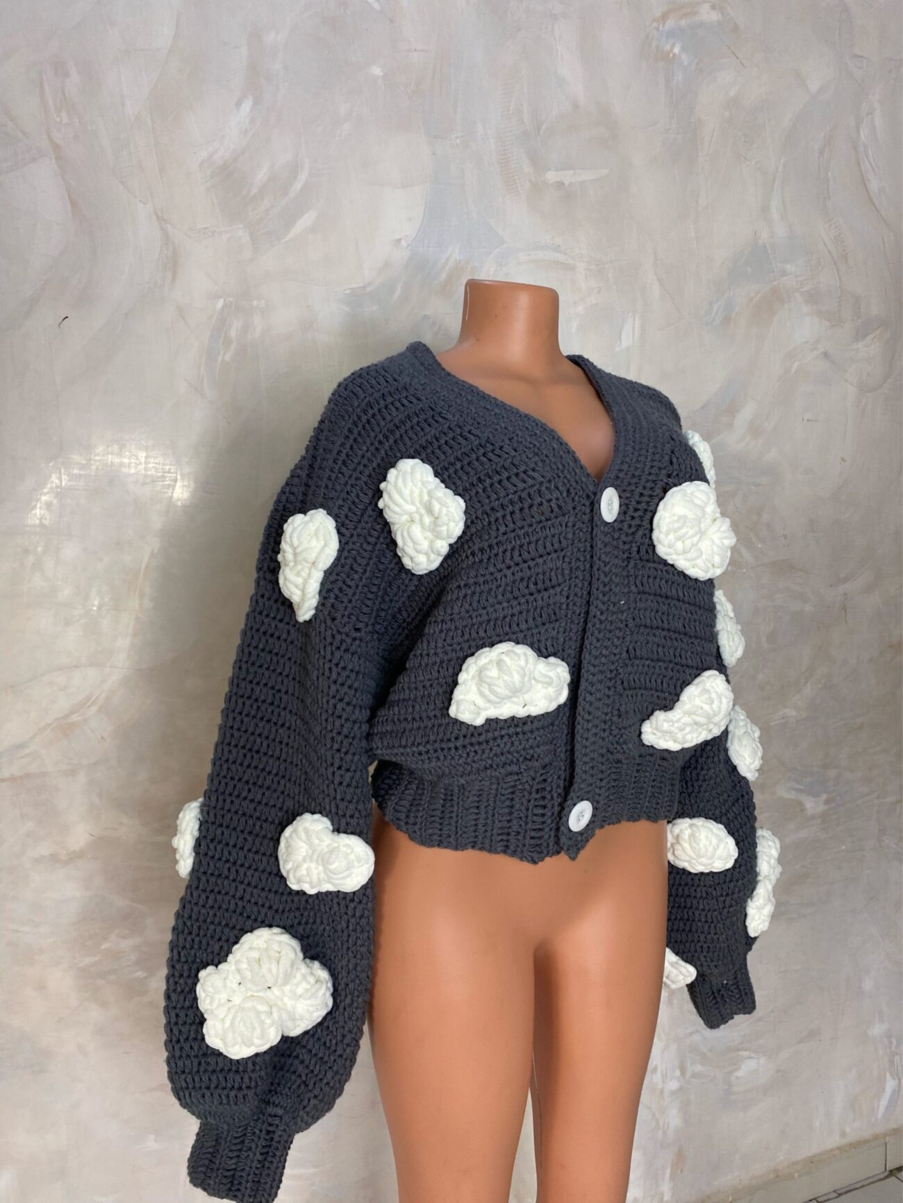 Cloud sweater- Gray - Image 3