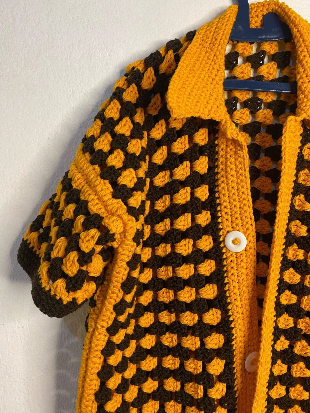 Maxx Shirt- brown + yellow - Image 2