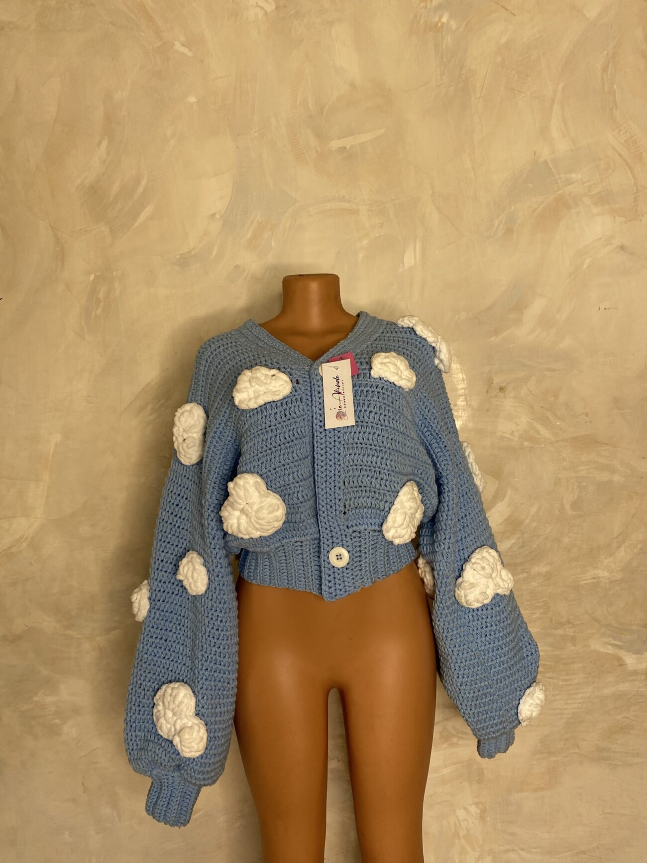 Cloud Sweater- Skyblue - Image 2