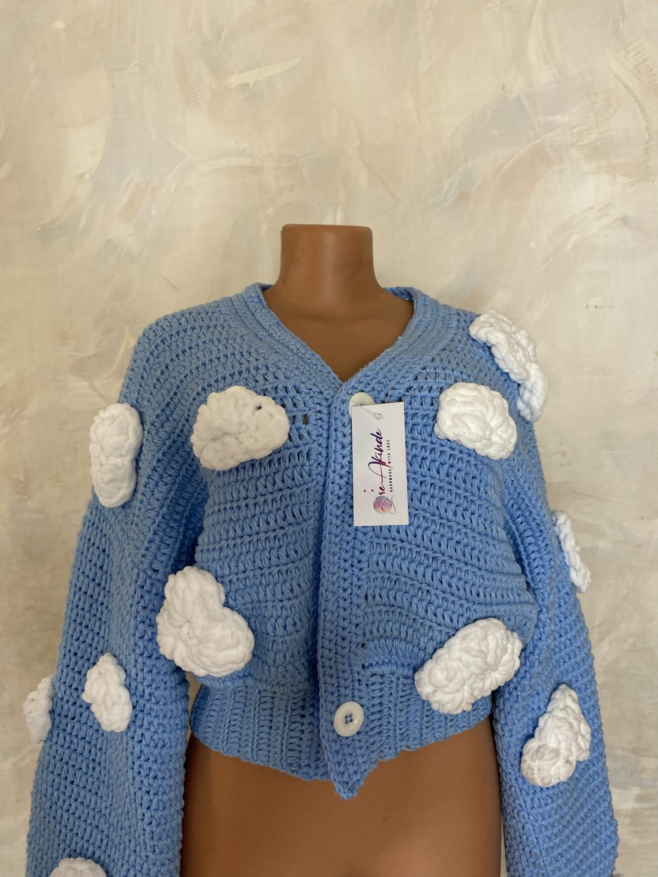 Cloud Sweater- Skyblue - Image 3