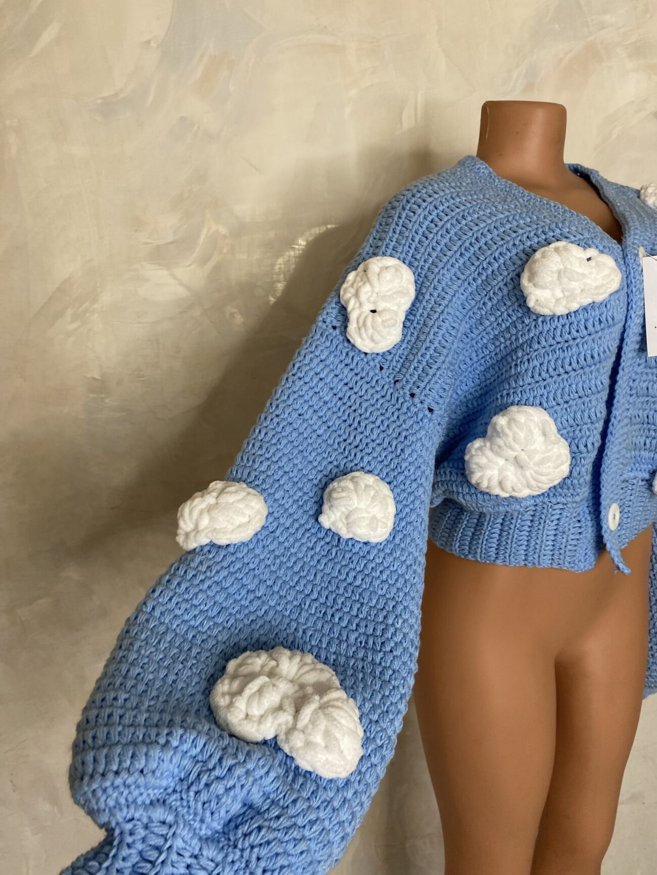 Cloud Sweater- Skyblue - Image 4